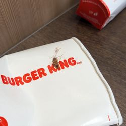 Burger King - Smashed cockroach