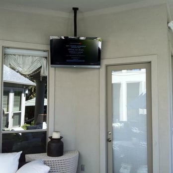 Connected Media - Added patio TV. Plano - Home Theatre Installation Near Me Connected Media - Added patio TV. Plano - Home Theatre Installation Near Me