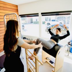 ESO Live Well - The ladder barrel is an excellent way to stretch the body and work your core.