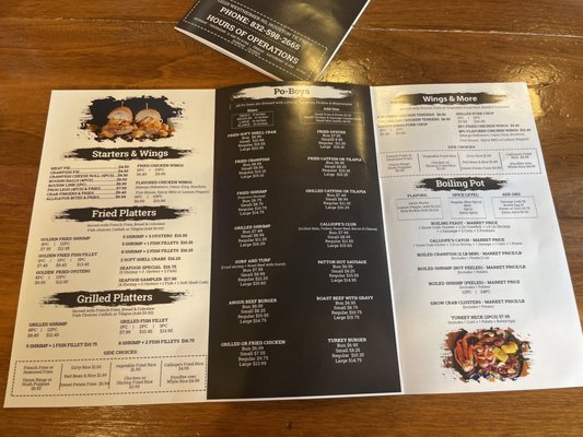 Menu photo 2 Calliope's Seafood & PoBoys Houston, TX