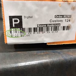Little Caesars Pizza - Even says "No Sauce" on the pizza