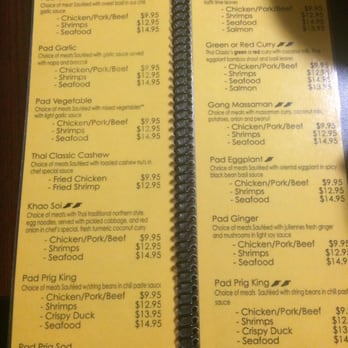 Tim Thai Restaurant - Menu - Thai Near Me - Westminster, Maryland