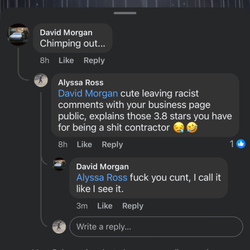 Ability Fence - Blatantly racist contractor. Avoid him at all costs.