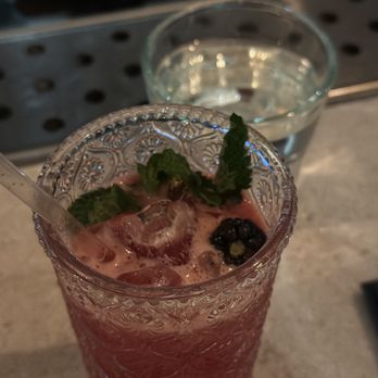 Melina - blackberry margarita - Greek Near Me - North Bethesda, Maryland