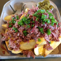 Irish nachos w/corned beef