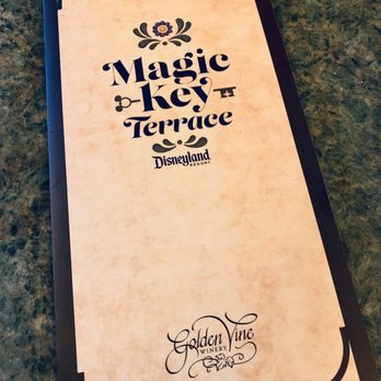 Magic Key Terrace - Magic Key Holder Dining - Menu - Wine Bars Near Me - Anaheim, California Magic Key Terrace - Magic Key Holder Dining - Menu - Wine Bars Near Me - Anaheim, California