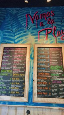 Menu photo 7 Playa Bowls Austin, TX