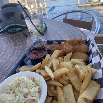 Redfin Blues - Shrimp dinner fries and coleslaw - Seafood Near Me - Pittsburgh, Pennsylvania
