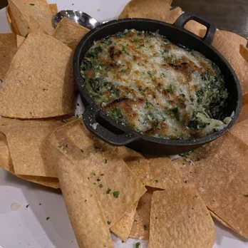 TR's Restaurant & Lounge - Spinach dip and chips - American Near Me - Lake George, New York TR's Restaurant & Lounge - Spinach dip and chips - American Near Me - Lake George, New York