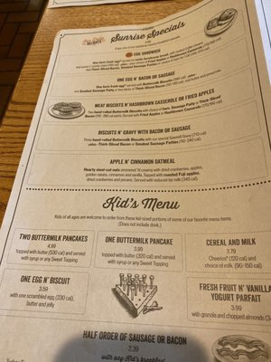 Menu photo 1 Cracker Barrel Old Country Store Front Royal, VA