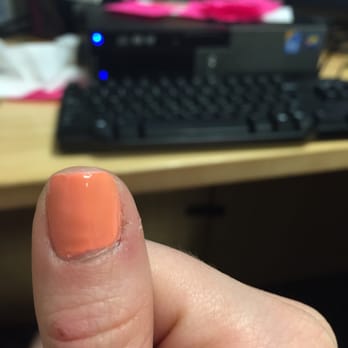 Lovely Spa - Crooked nail polish, cuticles still there, dry skin/hang nails not removed - Waxing Near Me - Astoria, New York Lovely Spa - Crooked nail polish, cuticles still there, dry skin/hang nails not removed - Waxing Near Me - Astoria, New York