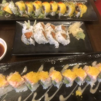 Rollapalooza - Top to bottom: Meguan, Spicy Tuna, Atlantic - Sushi Bars Near Me - Chicago, Illinois Rollapalooza - Top to bottom: Meguan, Spicy Tuna, Atlantic - Sushi Bars Near Me - Chicago, Illinois