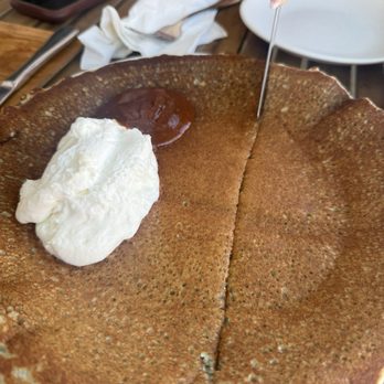 Yang’s Kitchen - Cornmeal Mochi Pancake - Asian Fusion Near Me - Alhambra, California Yang’s Kitchen - Cornmeal Mochi Pancake - Asian Fusion Near Me - Alhambra, California