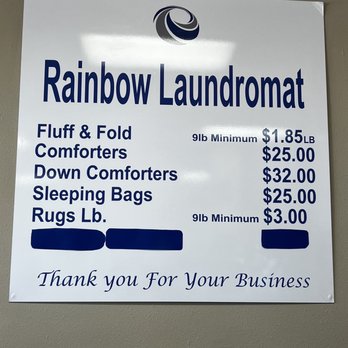 Rainbow Laundromat - Pricing - Laundromat Near Me - Las Vegas, Nevada
