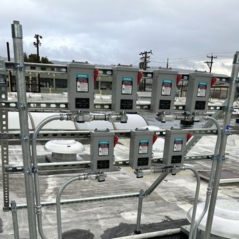Bridgeway Electric - Disconnects installed for exhaust fans at this commercial property - Electricians Near Me - Oakland, California Bridgeway Electric - Disconnects installed for exhaust fans at this commercial property - Electricians Near Me - Oakland, California