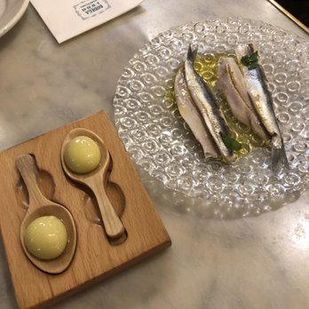 Bodega 1900 - White anchovies and a olive bomb that just explode in your mouths - Tapas/Small Plates Near Me - Barcelona, B Bodega 1900 - White anchovies and a olive bomb that just explode in your mouths - Tapas/Small Plates Near Me - Barcelona, B