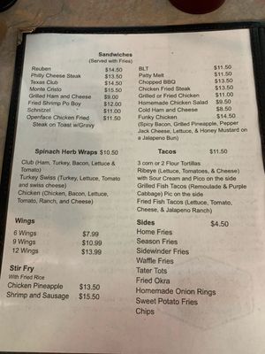 Menu photo 2 Mae's Meat Market Eastland, TX
