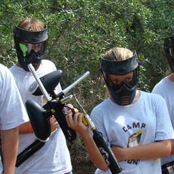 Camp Frontier - The kids at Camp Frontier love our Paintball program enjoying hours each day of play at no additional cost.