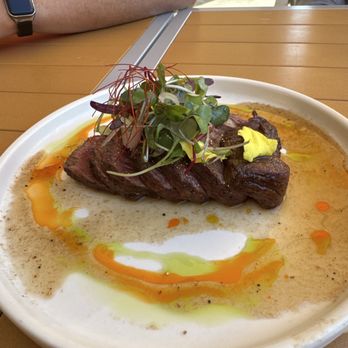Hanuman Thai Eatery - 'Crying Tiger' was an excellent appetizer of medium rare steak. - Thai Near Me - Costa Mesa, California Hanuman Thai Eatery - 'Crying Tiger' was an excellent appetizer of medium rare steak. - Thai Near Me - Costa Mesa, California