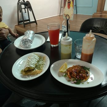 Casa Latina - HUGE burrito, cheese tamale, and chicken taco. Michelada is really good! - Mexican Near Me - Berkeley, California