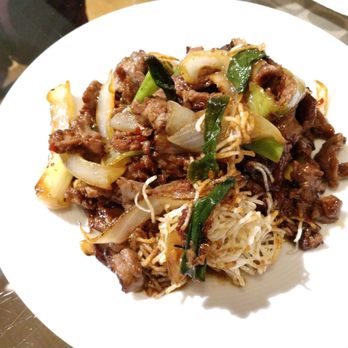 Jun Ho Carryout - Mongolian Beef: small order - Chinese Near Me - Mundelein, Illinois Jun Ho Carryout - Mongolian Beef: small order - Chinese Near Me - Mundelein, Illinois