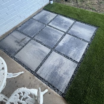Big Bully Turf - A little patio section for the grill. My favorite part. - Artificial Turf Near Me - Irving, Texas Big Bully Turf - A little patio section for the grill. My favorite part. - Artificial Turf Near Me - Irving, Texas