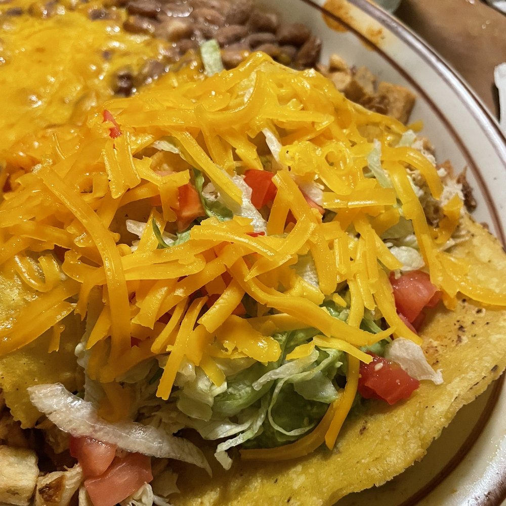 Sadie's - 2 tacos with beans and cheese - New Mexican Cuisine Near Me - Albuquerque, New Mexico Sadie's - 2 tacos with beans and cheese - New Mexican Cuisine Near Me - Albuquerque, New Mexico