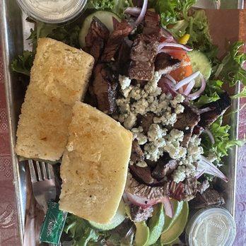 Trail Dust BBQ - Santa Maria Salad - Barbeque Near Me - Morgan Hill, California