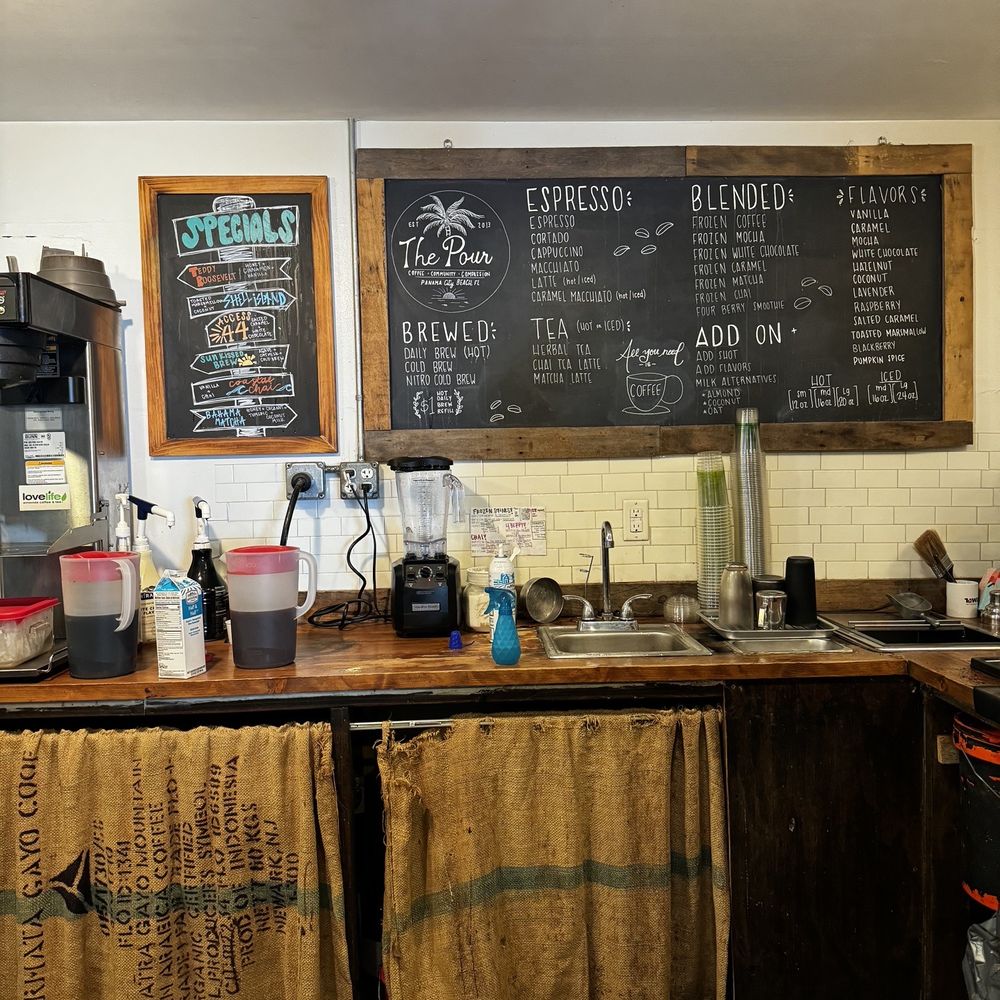 The Pour - You order here.. - Cafes Near Me - Panama City Beach, Florida The Pour - You order here.. - Cafes Near Me - Panama City Beach, Florida