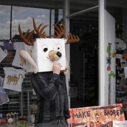 Paper Village - hornbox promoting paper village
