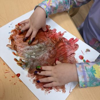 Ivybrook Academy - Sensory art!! - Preschools Near Me - Scottsdale, Arizona
