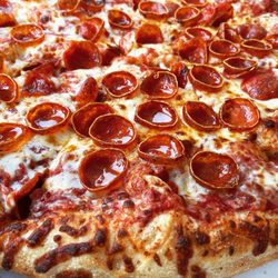 Vocelli's Pizza - Vocelli's large pepperoni pizza! Love their pepperoni cups, soft dough and sweet sauce. Always delicious!