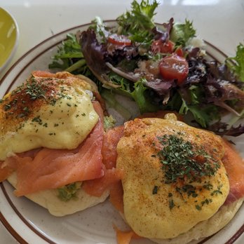 Basilur - Smoked Salmon Benedict - Coffee & Tea Near Me - Buena Park, California