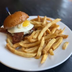 The Vault Performing Arts Center & Pub - Hangover Burger