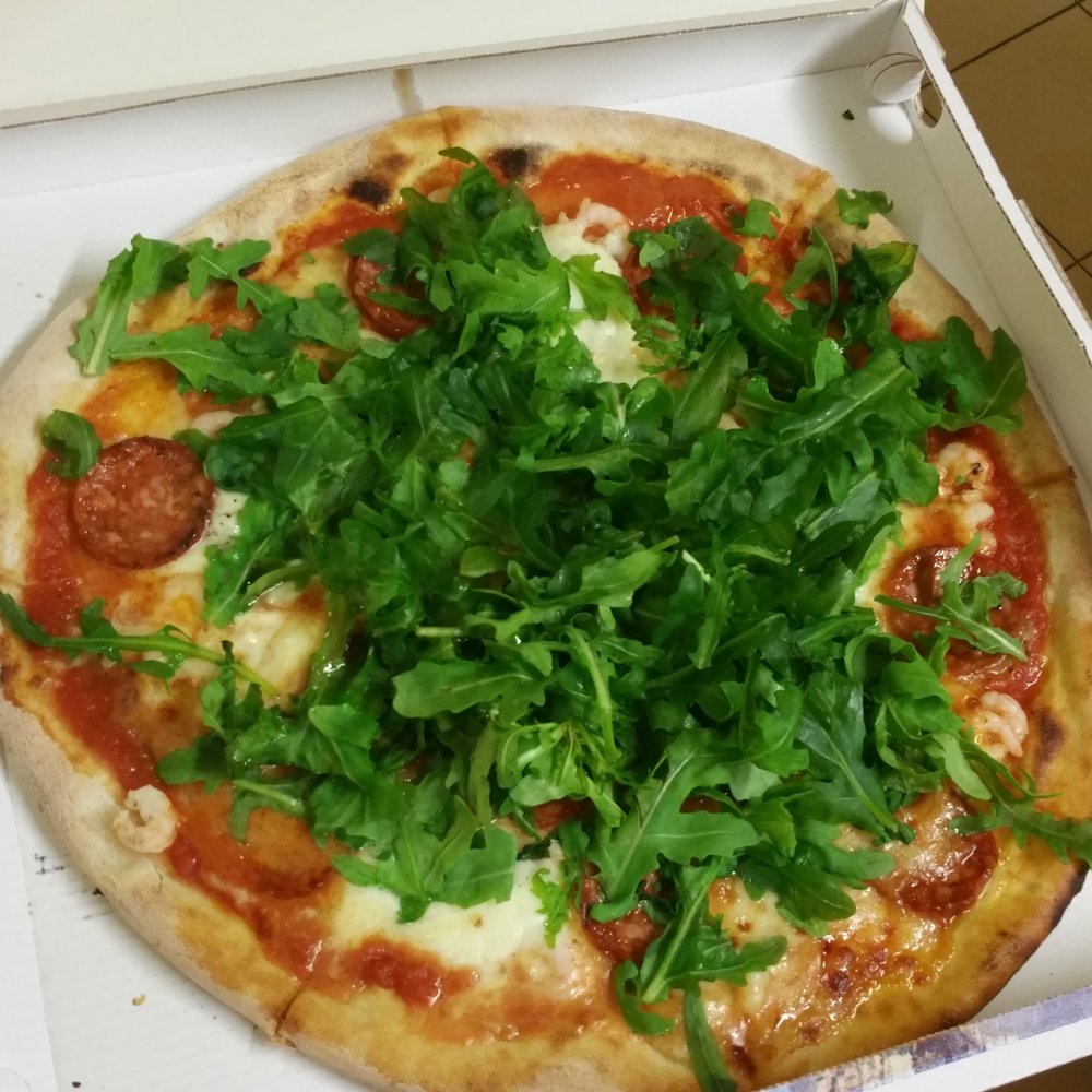 This pizza was delicious, I am in love ! This pizza was delicious, I am in love !
