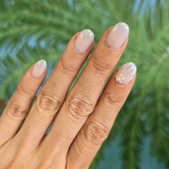 Classy Nails & Spa - seashells nails art - Nail Salons Near Me - Long Beach, California