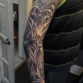 Remington Tattoo Parlor - Shading in progress - Tattoo Near Me - San Diego, California