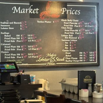 Makris Lobster & Steak House - Menu - Seafood Near Me - Concord, New Hampshire Makris Lobster & Steak House - Menu - Seafood Near Me - Concord, New Hampshire