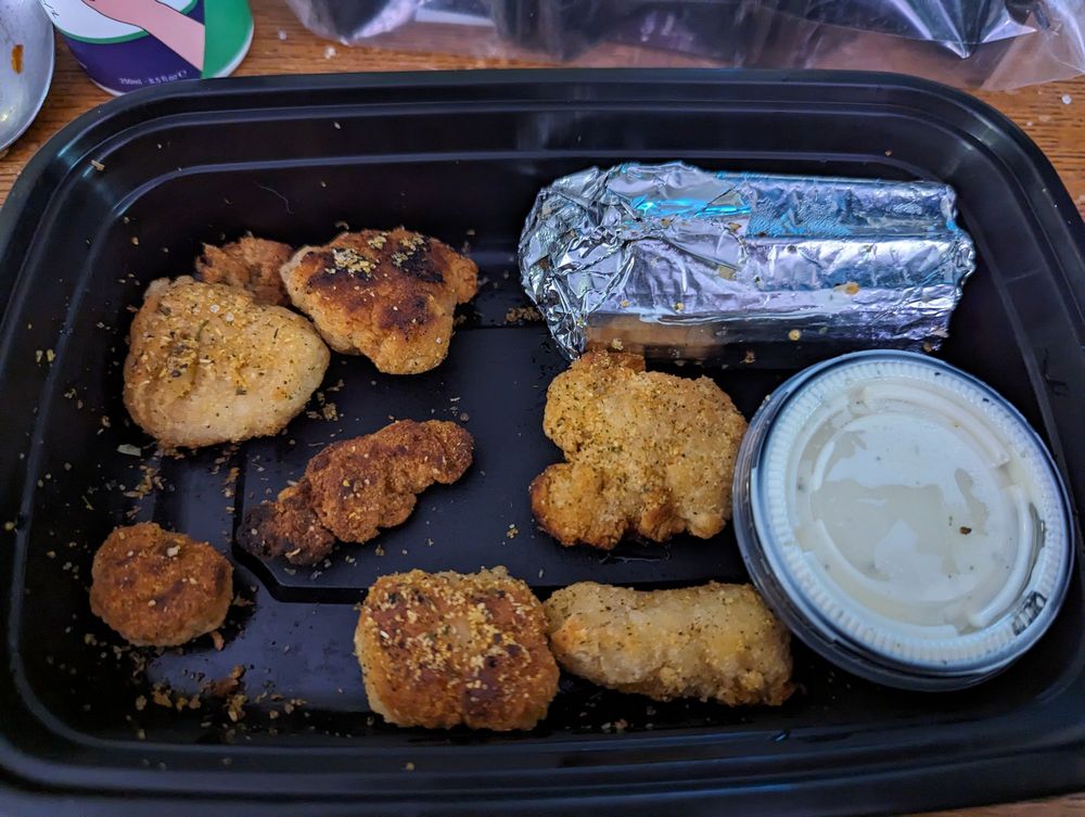 Food from Farrelli's Pizza