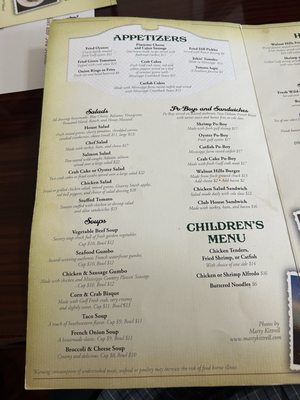 Menu photo 5 Walnut Hills Vicksburg, MS
