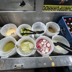 Tacos Palenque - Condiments
