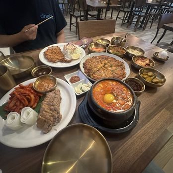 Tang Jip - Bossam (S), kimchi pancake, soondubu, and chicken katsu - Korean Near Me - Hayward, California Tang Jip - Bossam (S), kimchi pancake, soondubu, and chicken katsu - Korean Near Me - Hayward, California