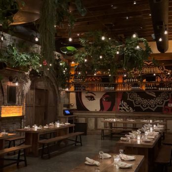 Ainslie Bowery - Gorgeous living chandeliers - Italian Near Me - New York, New York