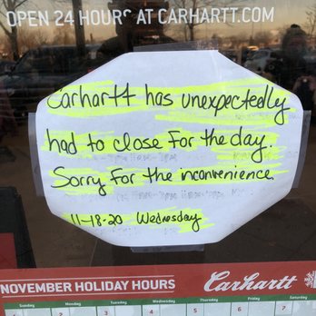 Carhartt - Carhartt door on day one - Men's Clothing Near Me - Greenwood, Indiana Carhartt - Carhartt door on day one - Men's Clothing Near Me - Greenwood, Indiana