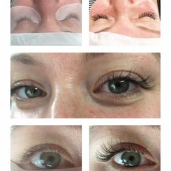 Juicyeyelash - Single lashes full set before after