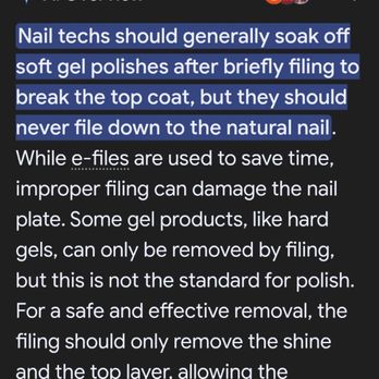 Studio Nails - Proper way to remove soak off gel nail polish. - Nail Salons Near Me - Bayville, New Jersey