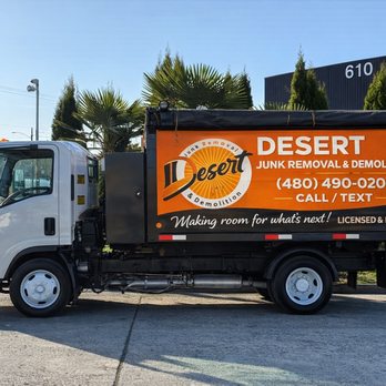 Desert Junk Removal And Demolition LLC - Business truck - Junk Removal & Hauling Near Me - Avondale, Arizona Desert Junk Removal And Demolition LLC - Business truck - Junk Removal & Hauling Near Me - Avondale, Arizona