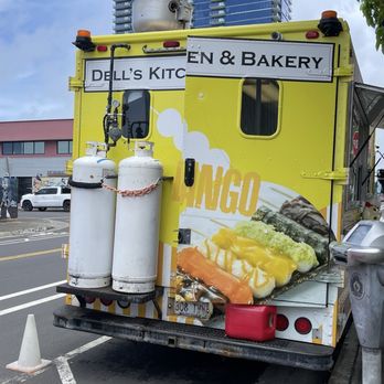 Dell's Kitchen and Bakery - Back of truck - Asian Fusion Near Me - Honolulu, Hawaii Dell's Kitchen and Bakery - Back of truck - Asian Fusion Near Me - Honolulu, Hawaii