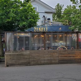 Exterior outside entrance of Zeneli Pizzeria - New Haven, Connecticut Exterior outside entrance of Zeneli Pizzeria - New Haven, Connecticut