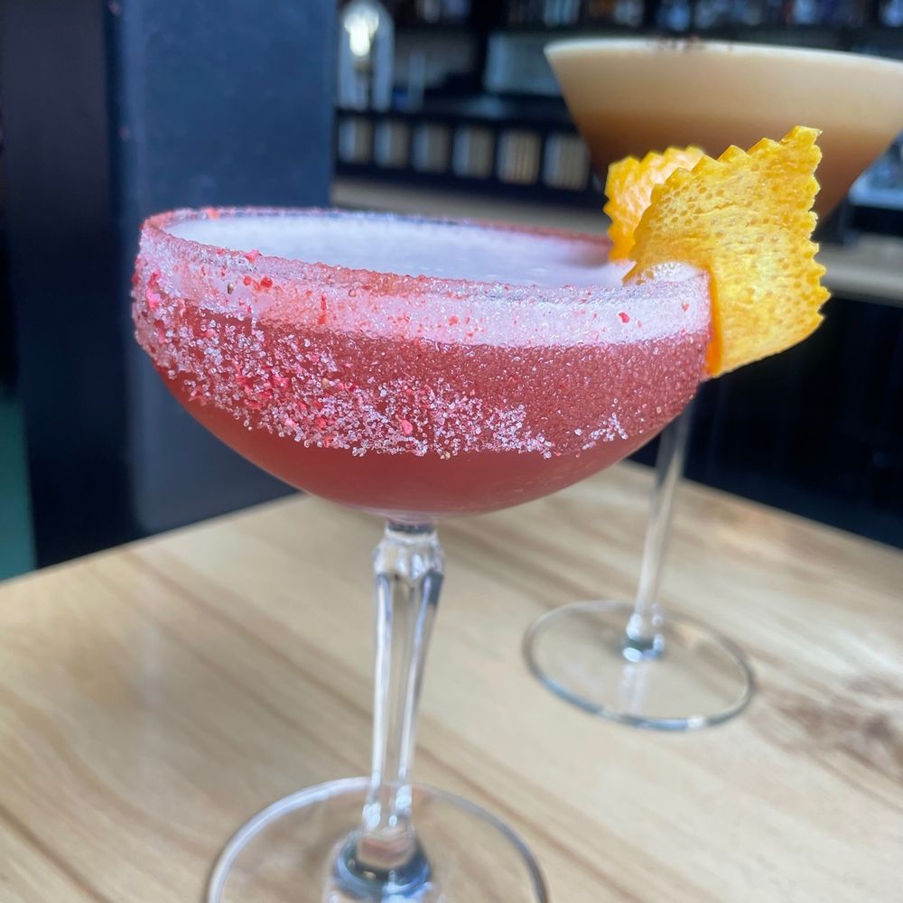 Bittersweet - Champagne & Gummy Bears cocktail - Coffee & Tea Near Me - Raleigh, North Carolina Bittersweet - Champagne & Gummy Bears cocktail - Coffee & Tea Near Me - Raleigh, North Carolina